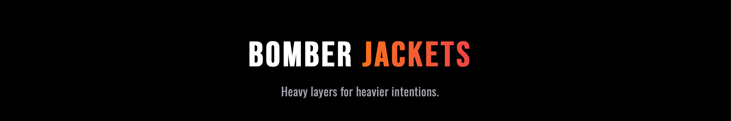 <a href="bomber jackets"></a>