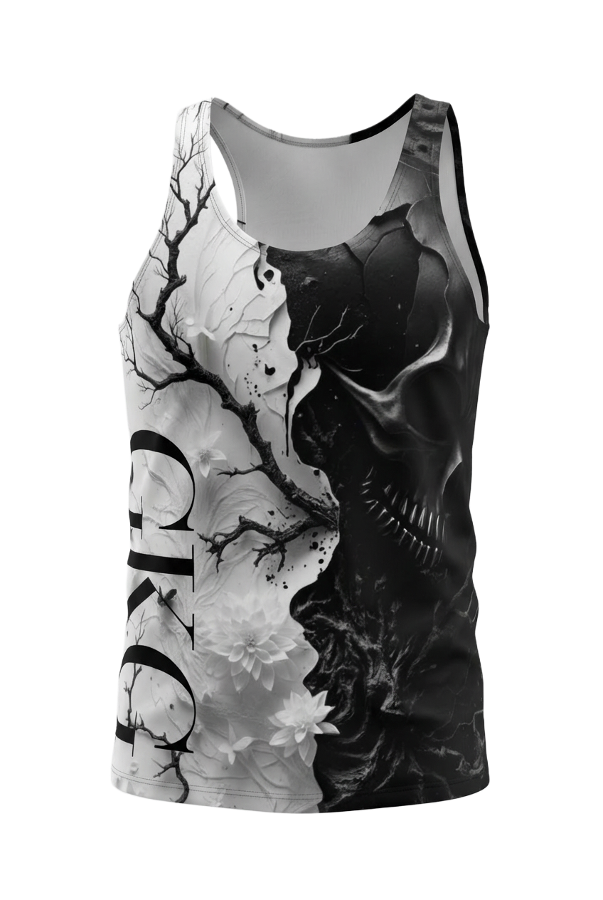 <h1>"Necrovia Root" <br><br>Graphic Tank Top</h1>