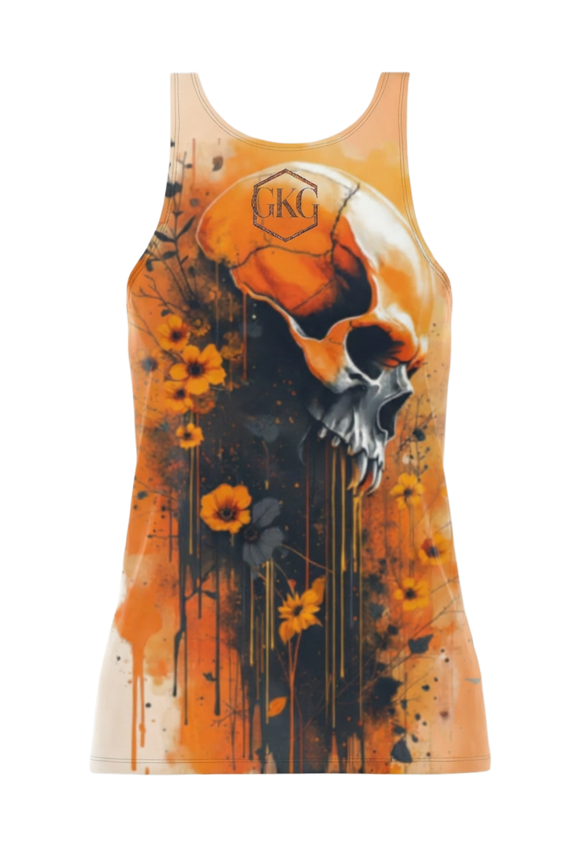 <h1>"Sunrot Bloom"<br><br> Graphic Tank Top</h1>
