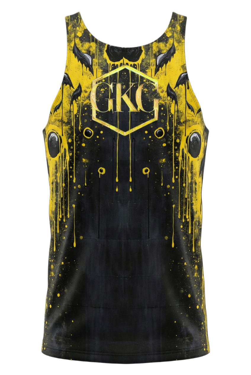 <h1>"Yellow Ashfang"<br><br> Graphic Tank Top</h1>