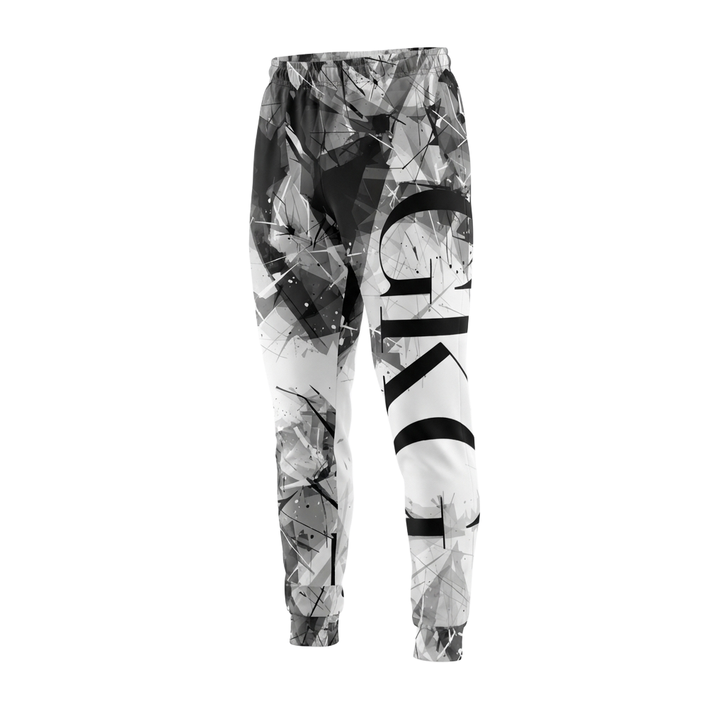 <h1>"Obsidian Francture"<br><br>Joggers</h1>