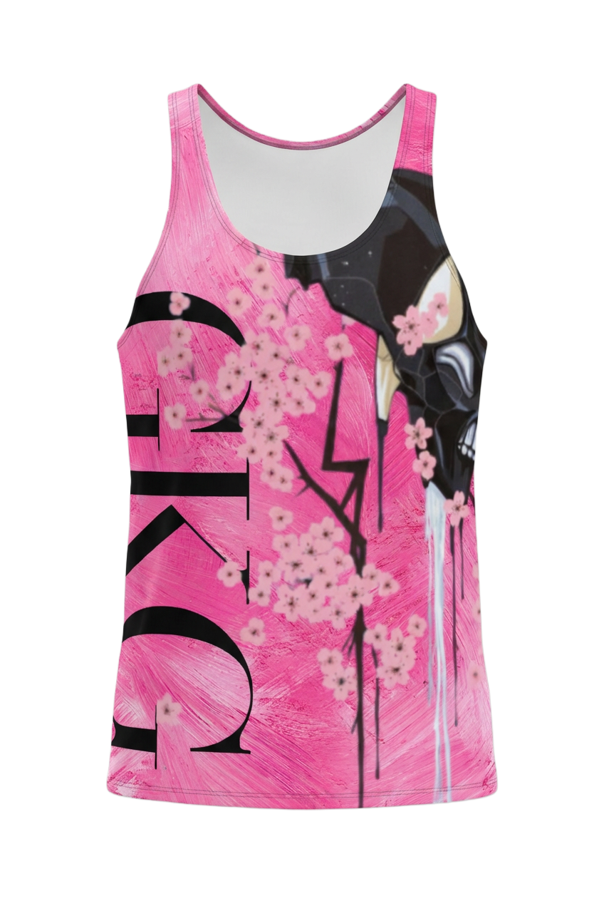 <h1>"Sakura Slay"<br><br> Graphic Tank Top</h1>