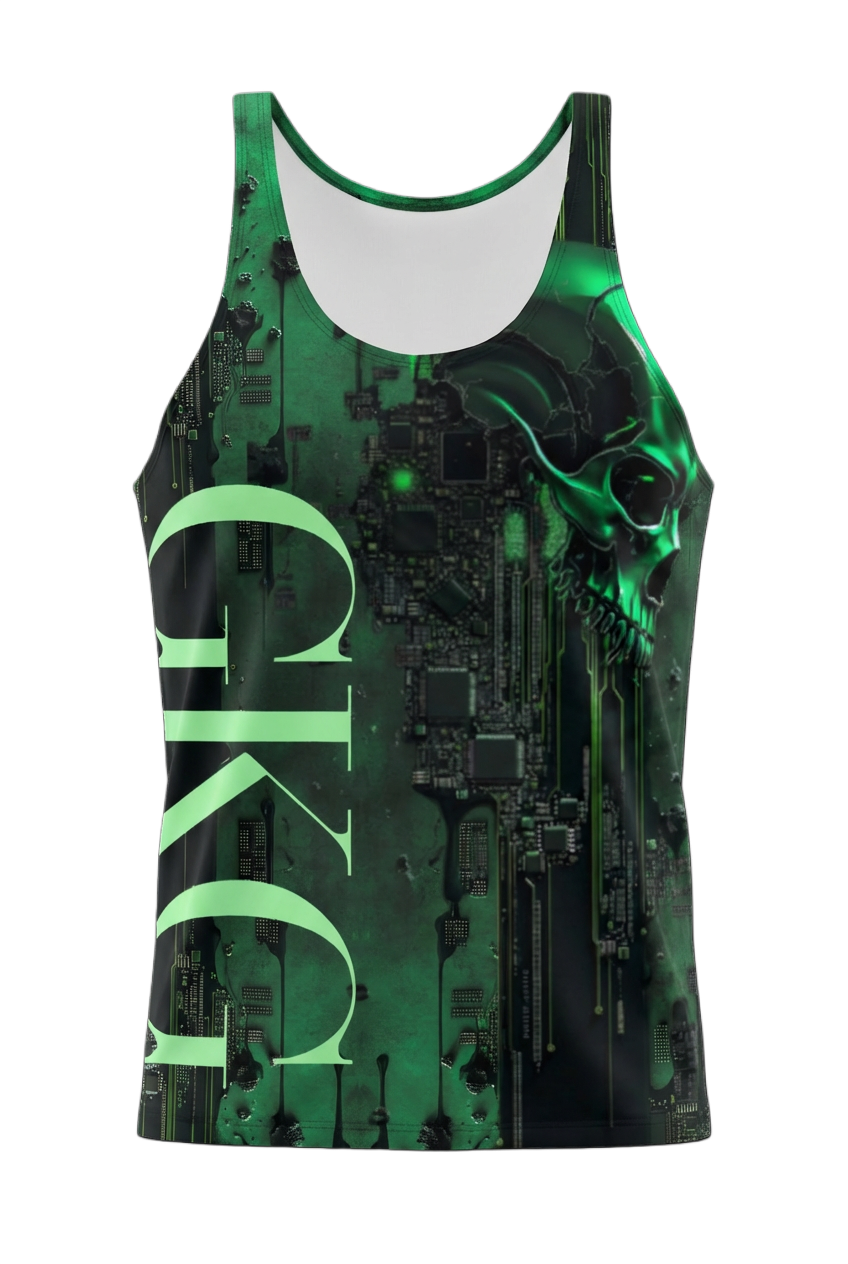<h1>"Circuit Reaper"<br><br> Graphic Tank Top</h1>