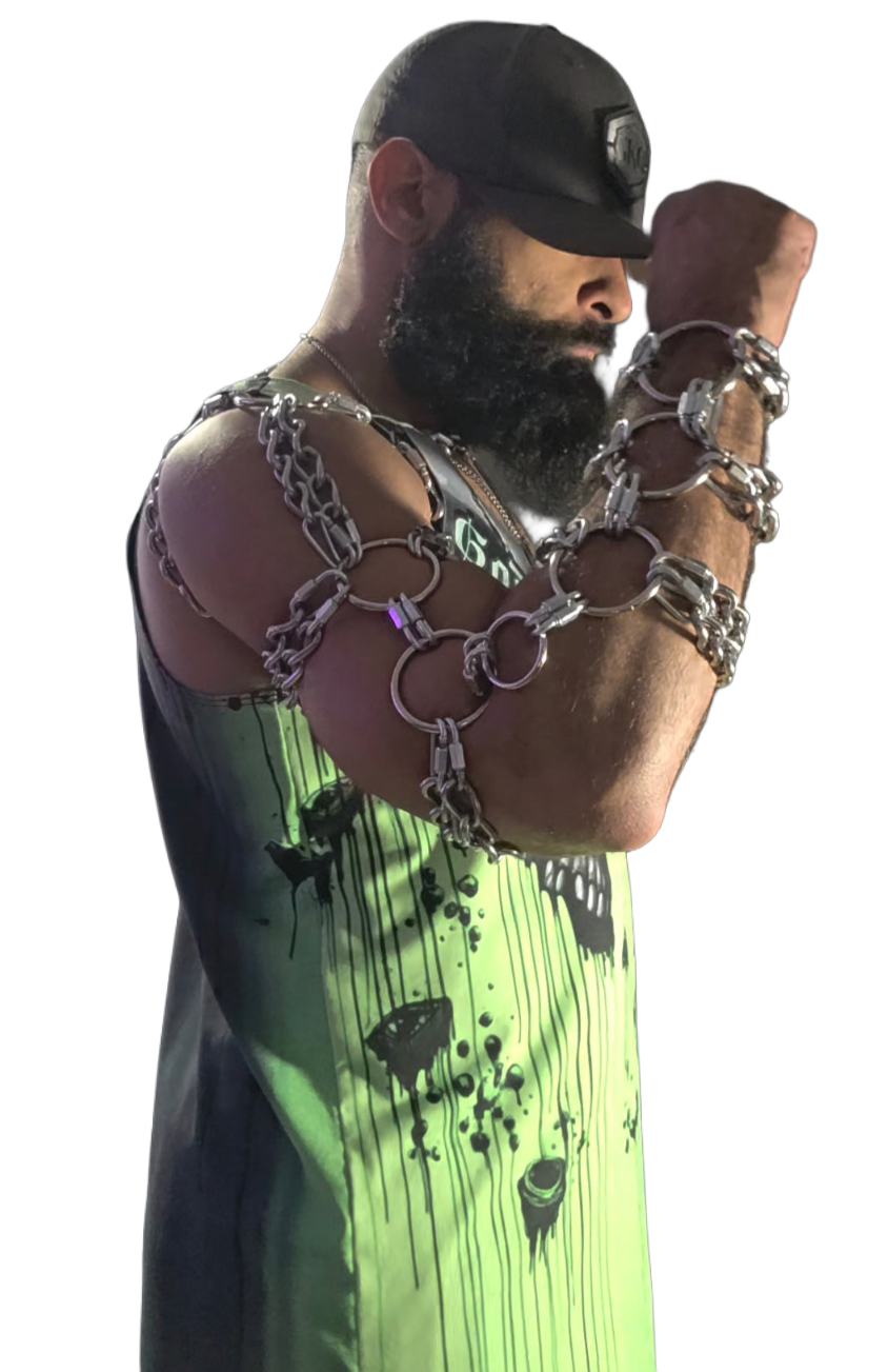 <h1>"Iron Seraph Armature"<br><br>Stainless Steel Harness</h1>