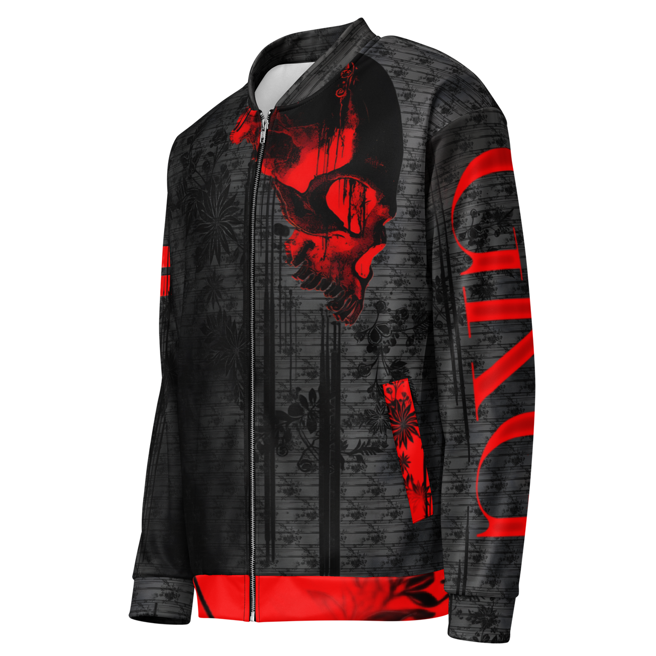<h1>"Red Sigil: Requiem Protocol"<br><br> Bomber Jacket</h1>